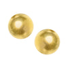 Gold Button Studs