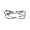 4 Row Crystal Cuff-Theia Jewelry-Swag Designer Jewelry