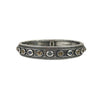 Bela Oval Hinged Bangle Bracelet-Tat2 Designs-Swag Designer Jewelry