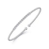 Bujukan 12 Diamond Bar Bracelet: Elegant beaded bangle featuring 12 shimmering diamonds.