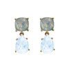 Crystal tier Drop Earrings-Theia Jewelry-Swag Designer Jewelry