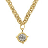 Equestrian Coin Necklace-Susan Shaw-Swag Designer Jewelry