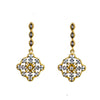 Gold Dangle Earrings-Bijou Amani-Swag Designer Jewelry