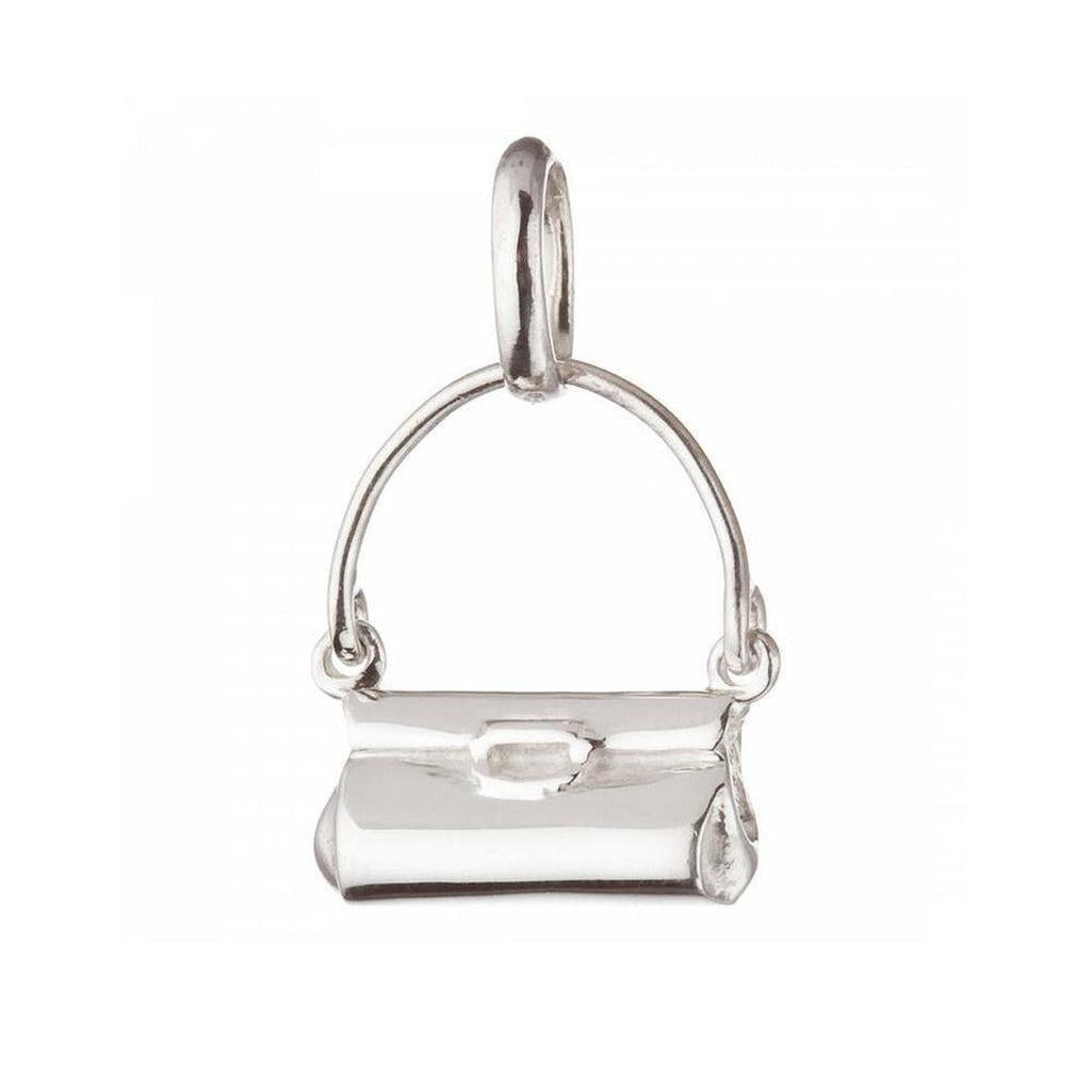 Sterling silver handbag charm pendant