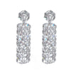 Rectangular Drop Earrings-Theia Jewelry-Swag Designer Jewelry