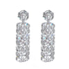 Rectangular Drop Earrings-Theia Jewelry-Swag Designer Jewelry