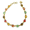 Reversable Square Stone and X Link Necklace-Vaubel Designs-Swag Designer Jewelry