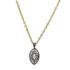 Rhodium Diamond Pendant-Robindira Unsworth-Swag Designer Jewelry