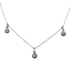 Santa Monica Triple Drop Choker
