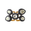 Oscar De La Renta Black Crystal Cuff-Oscar De La Renta-Swag Designer Jewelry