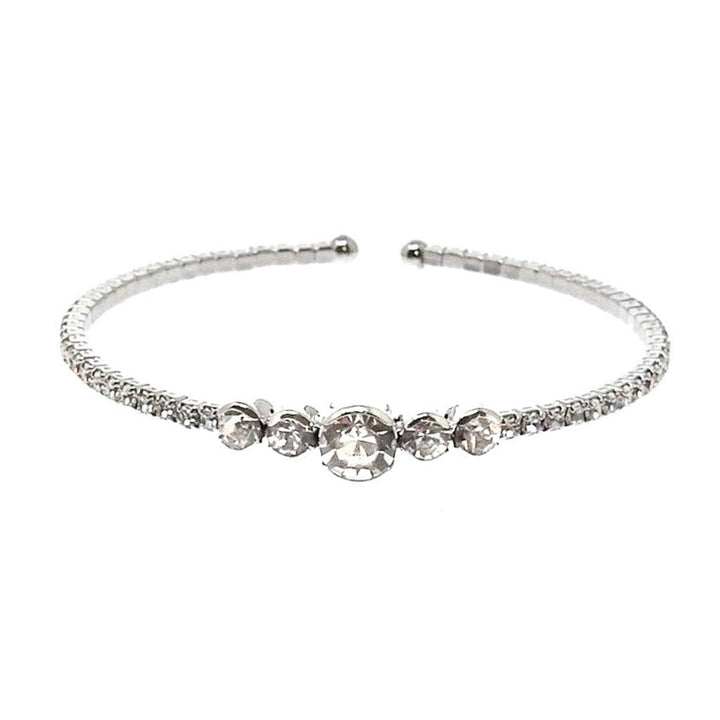 1 Row Crystal Cuff-Theia Jewelry-Swag Designer Jewelry
