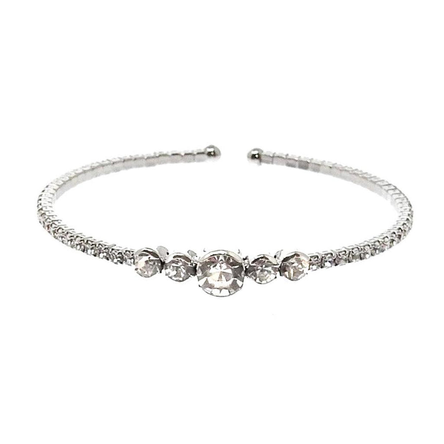 1 Row Crystal Cuff-Theia Jewelry-Swag Designer Jewelry