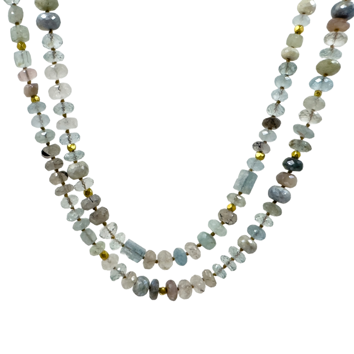 Multi Gem Necklace-Lena Skadesgard-Swag Designer Jewelry