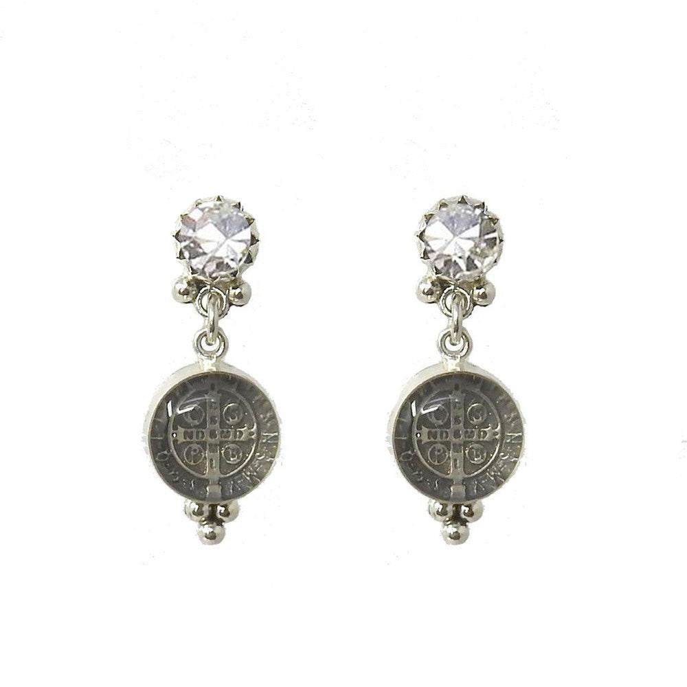 Allegra San Benito Earrings-Virgins Saints and Angels-Swag Designer Jewelry