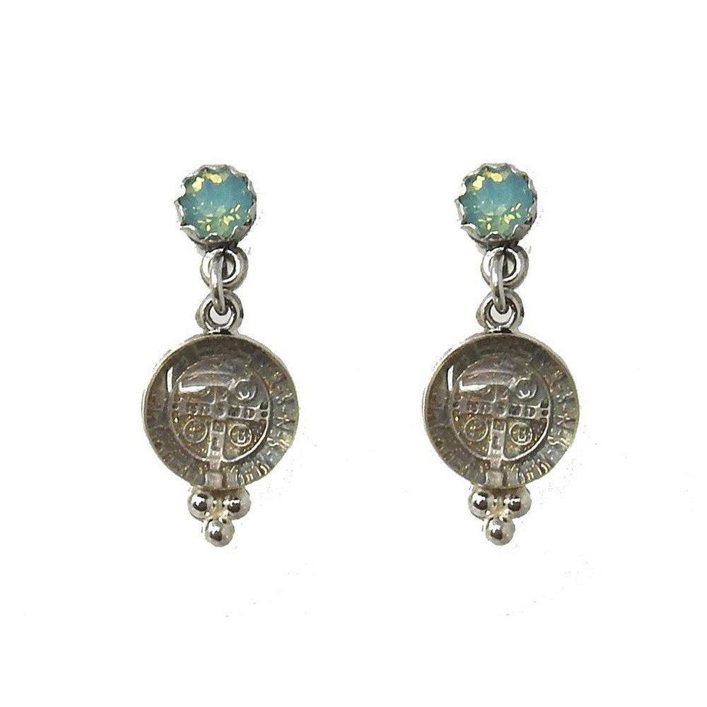 Allegra San Benito Earrings-Virgins Saints and Angels-Swag Designer Jewelry