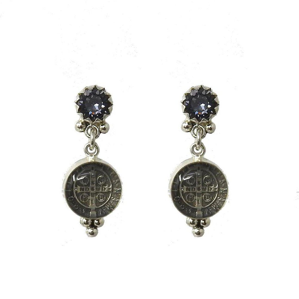 Allegra San Benito Earrings-Virgins Saints and Angels-Swag Designer Jewelry