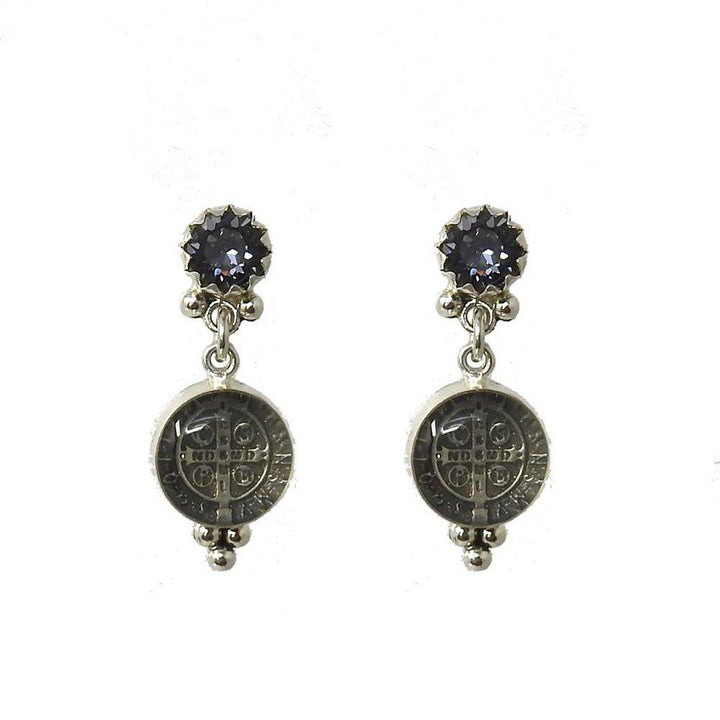 Allegra San Benito Earrings-Virgins Saints and Angels-Swag Designer Jewelry