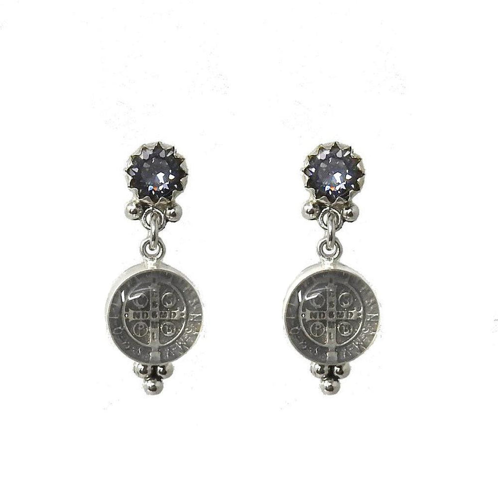 Allegra San Benito Earrings-Virgins Saints and Angels-Swag Designer Jewelry
