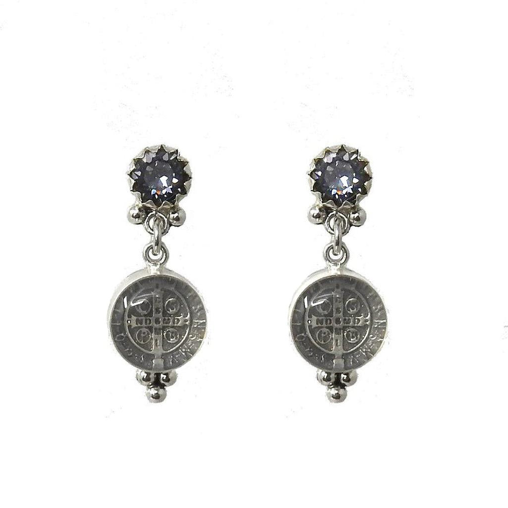 Allegra San Benito Earrings-Virgins Saints and Angels-Swag Designer Jewelry