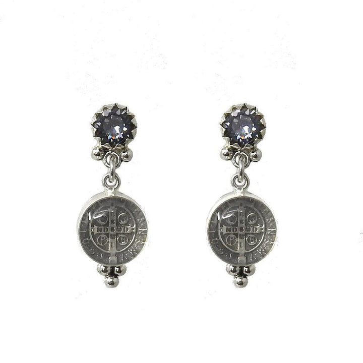 Allegra San Benito Earrings-Virgins Saints and Angels-Swag Designer Jewelry