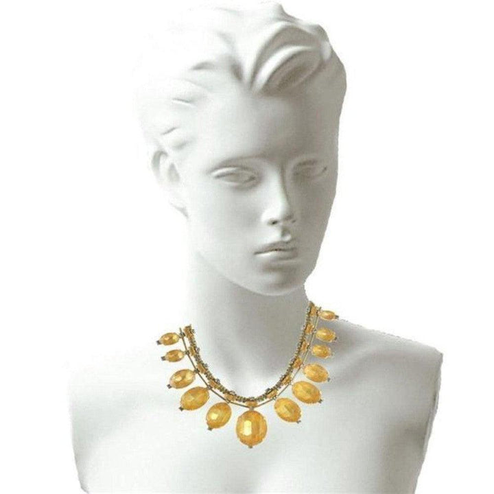 Bette Davis Eyes Gold Necklace-Erickson Beamon-Swag Designer Jewelry