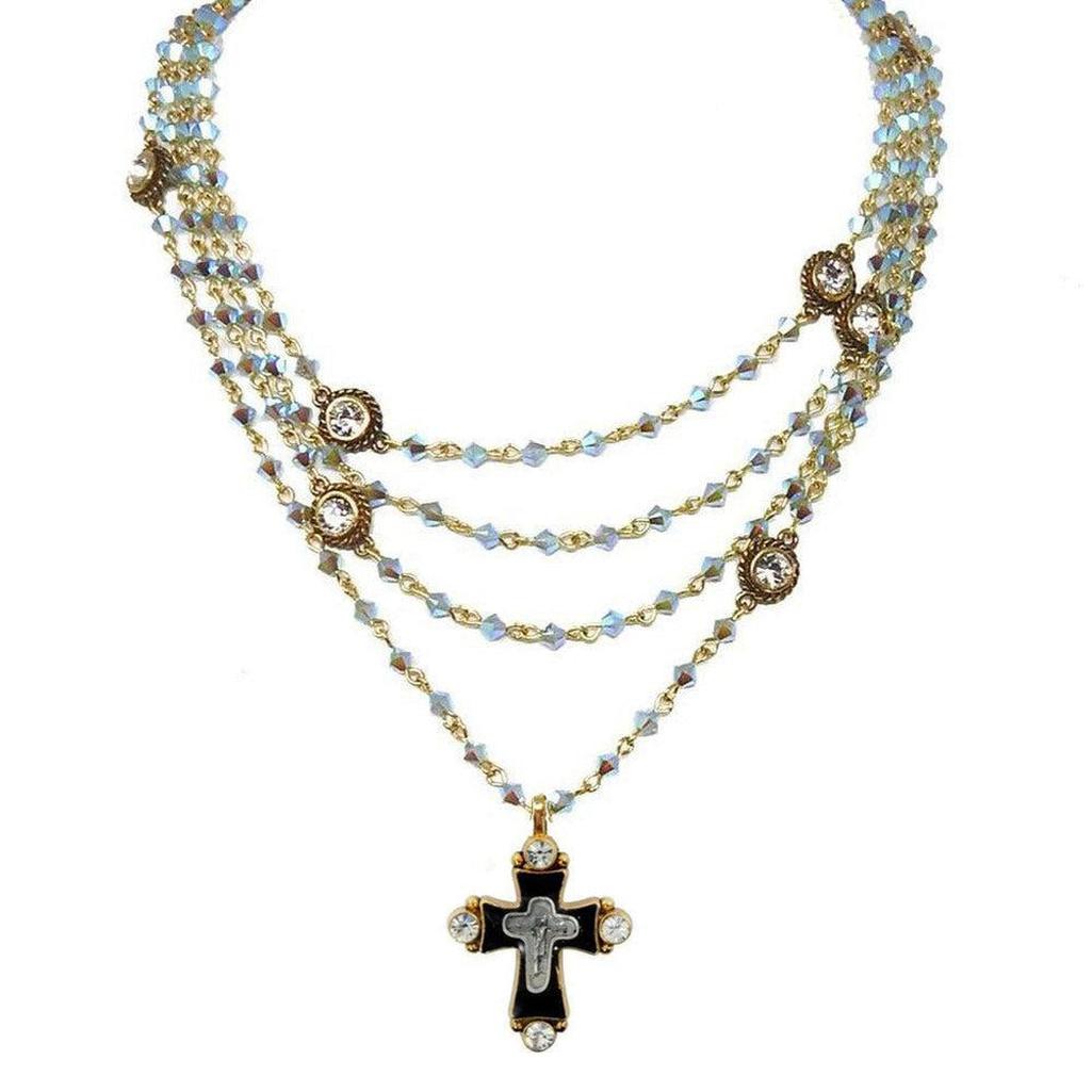Pacific Opal Bicone Magdalena-Virgins Saints and Angels-Swag Designer Jewelry