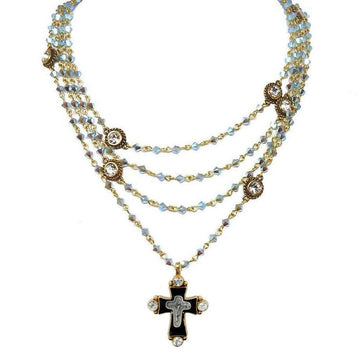Pacific Opal Bicone Magdalena-Virgins Saints and Angels-Swag Designer Jewelry