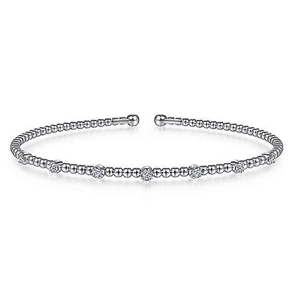 Bujukan Stationed Diamond Bar Bracelet-Gabriel & Co-Swag Designer Jewelry