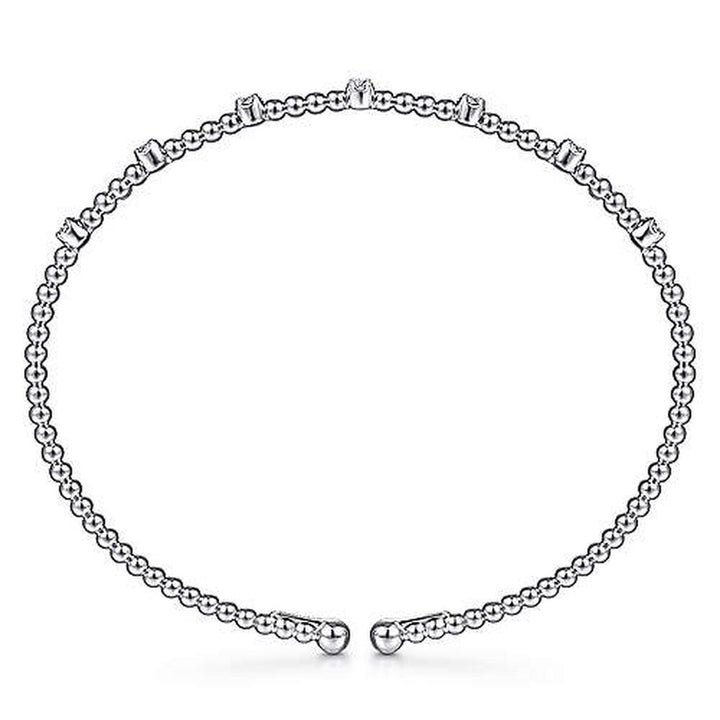 Bujukan Stationed Diamond Bar Bracelet-Gabriel & Co-Swag Designer Jewelry