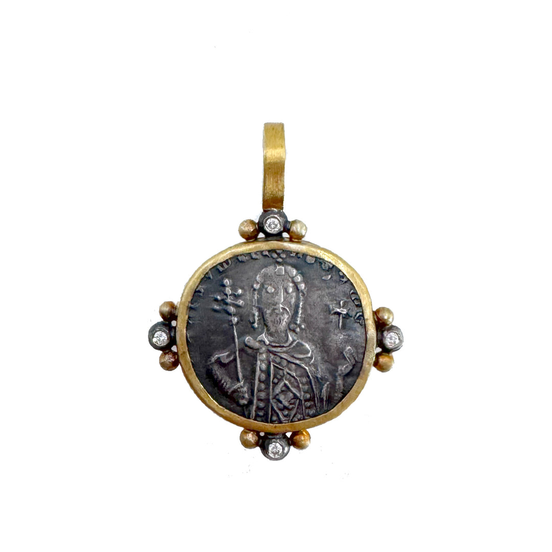 Byzantine Pendant of Constantine-Prehistoric Works-Swag Designer Jewelry