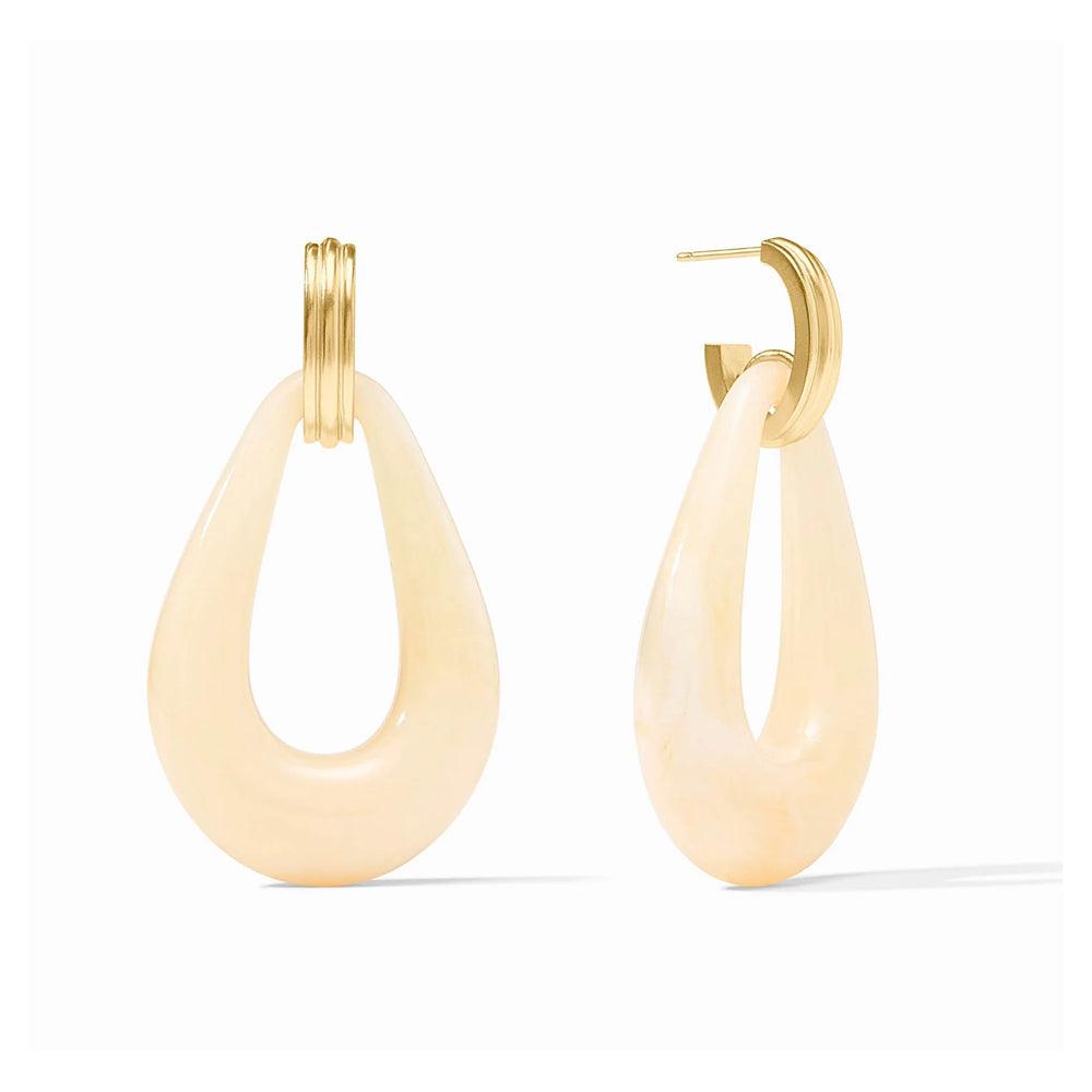 Carnaby Doorknocker Earring-Julie Vos-Swag Designer Jewelry