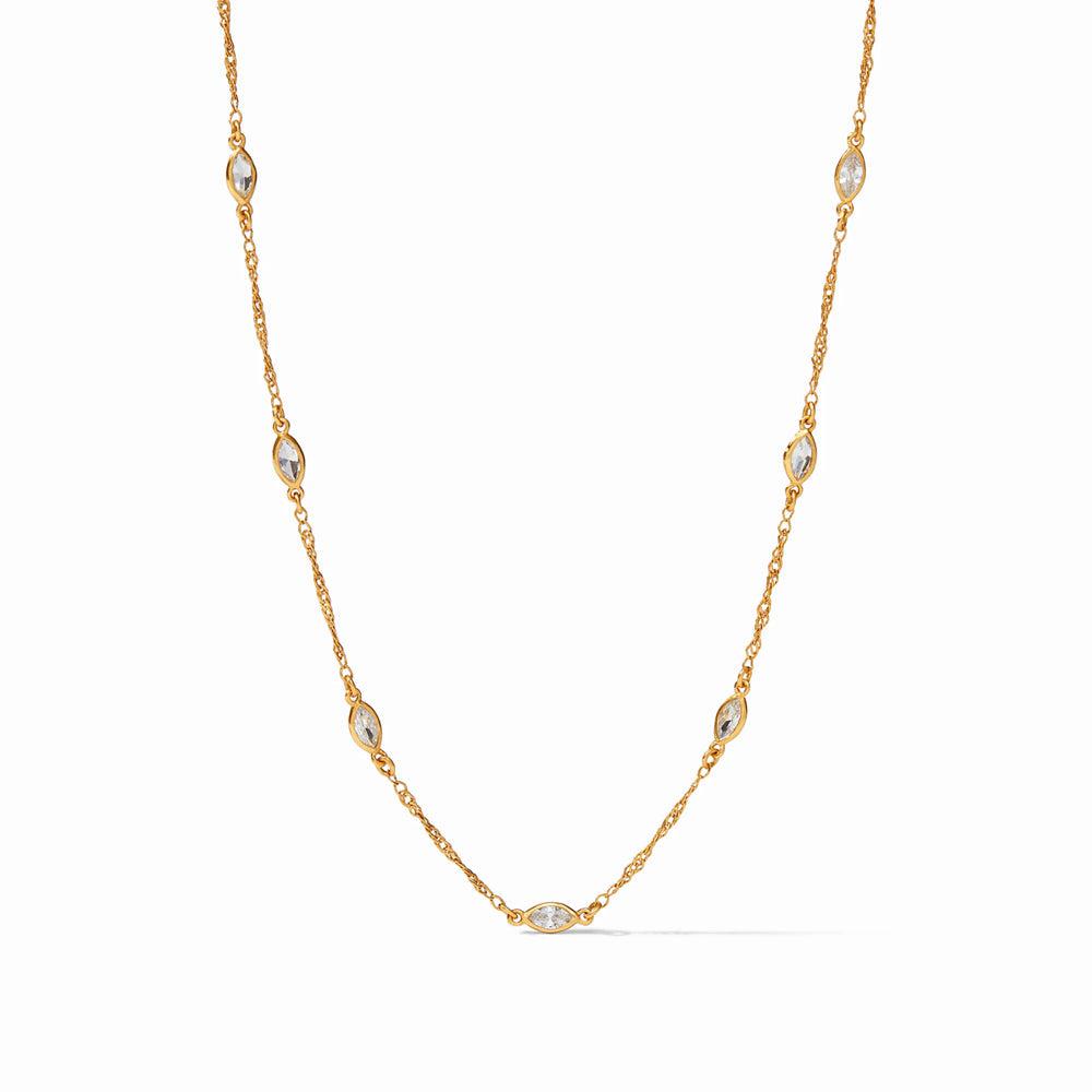 Charlotte Delicate Station Necklace-Julie Vos-Swag Designer Jewelry