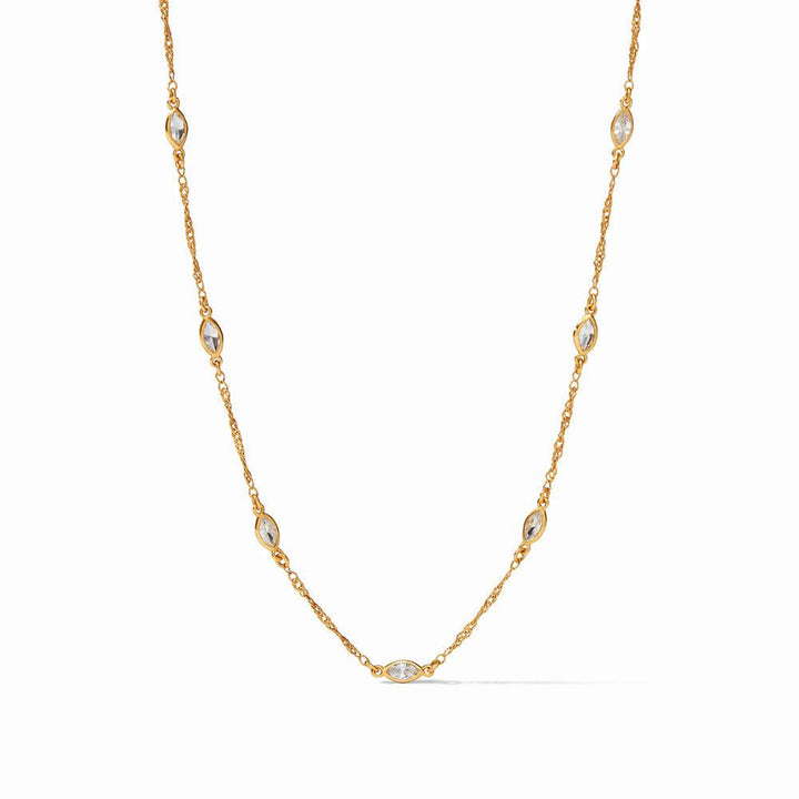 Charlotte Delicate Station Necklace-Julie Vos-Swag Designer Jewelry