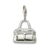 Charm 0487 silver handbag charm
