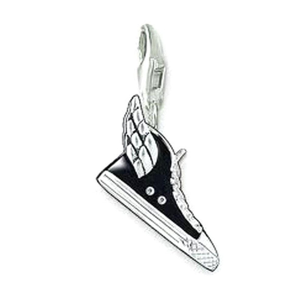 Charm 0609 Sneaker Black Enamel-Thomas Sabo-Swag Designer Jewelry