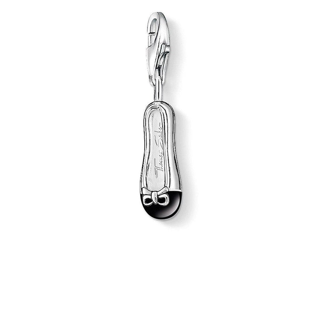 Charm 0886 Black Flat Shoes-Thomas Sabo-Swag Designer Jewelry