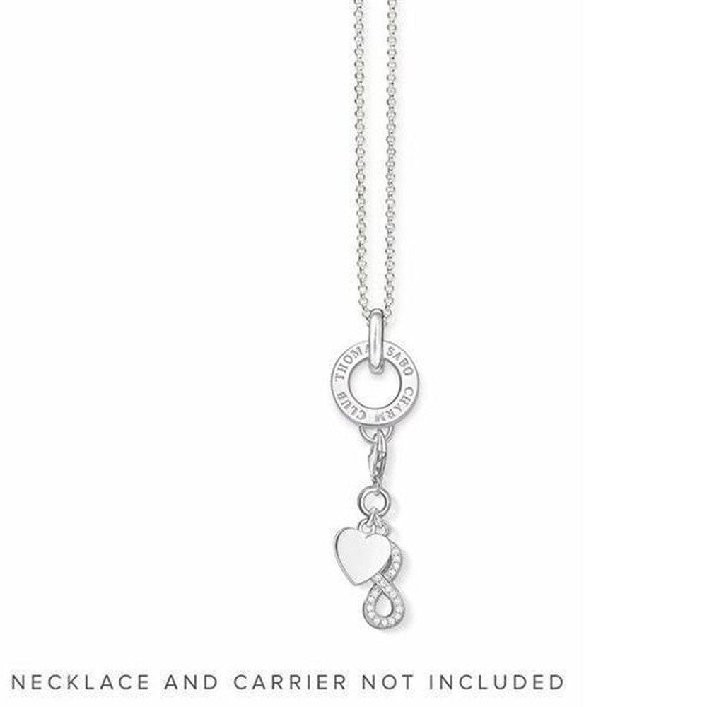 Charm 1248 Infinity and Heart-Thomas Sabo-Swag Designer Jewelry