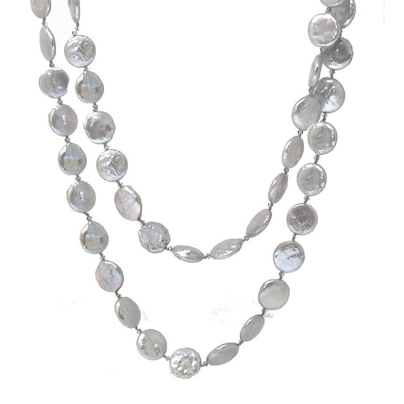 Coin Pearl Necklace-In 2 Design-Swag Designer Jewelry