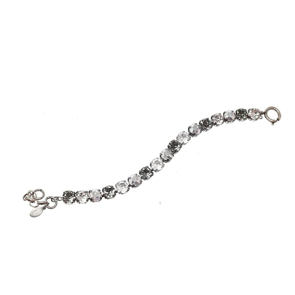 Crystal Tennis Bracelet Grey-La Vie Parisienne-Swag Designer Jewelry