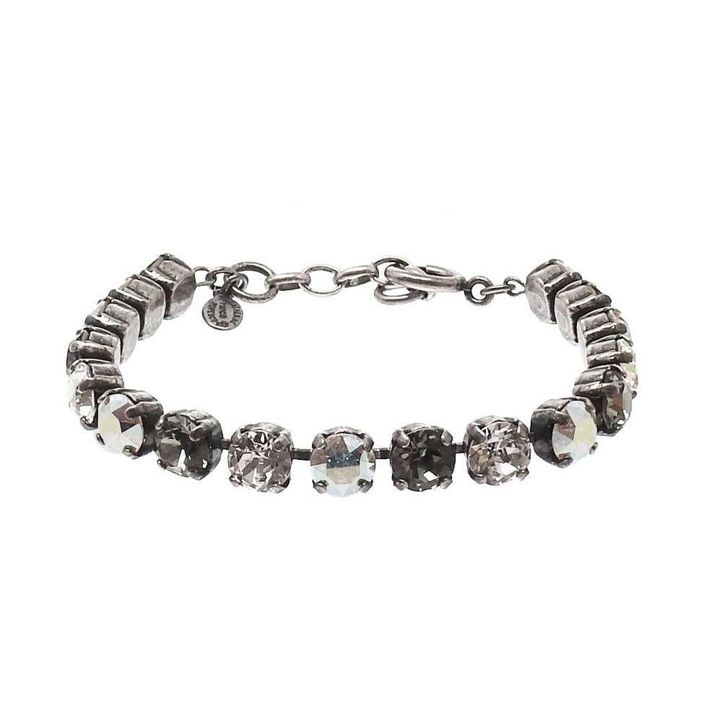 Crystal Tennis Bracelet Grey-La Vie Parisienne-Swag Designer Jewelry
