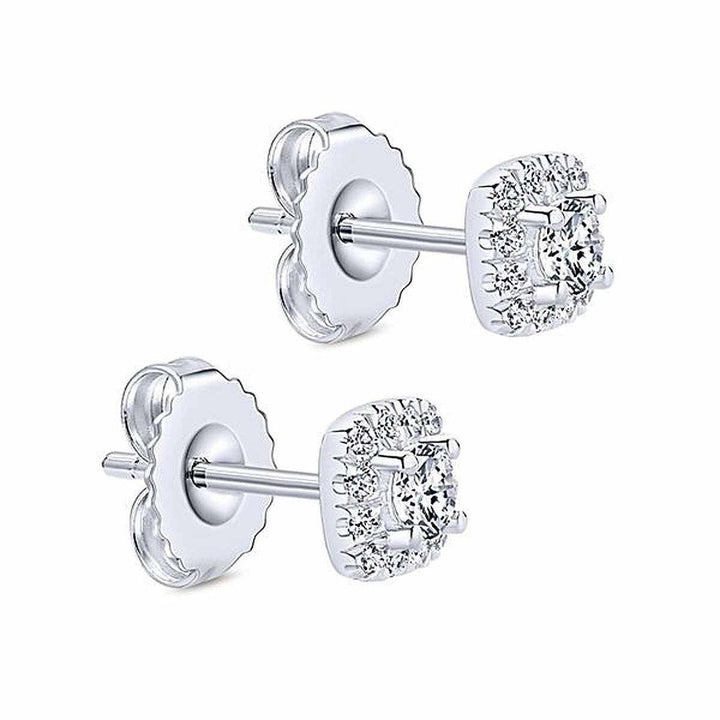 Diamond Stud Earrings-Gabriel & Co-Swag Designer Jewelry