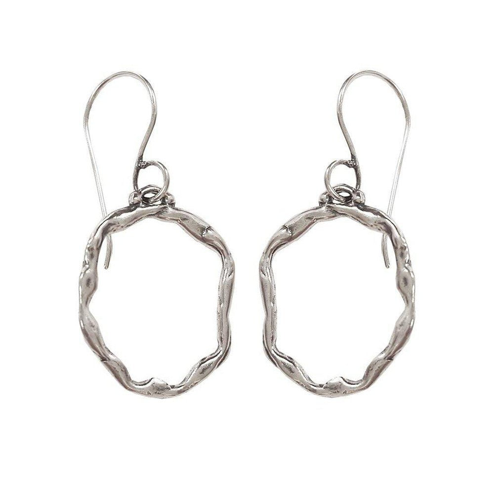 Free Form Hoop Earrings-Waxing Poetic-Swag Designer Jewelry