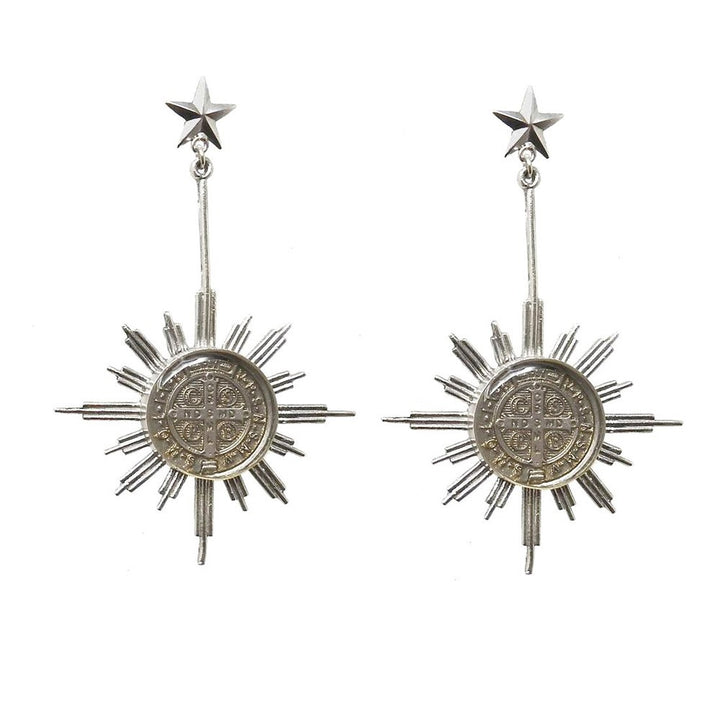 Glorious Star Earrings-Virgins Saints and Angels-Swag Designer Jewelry