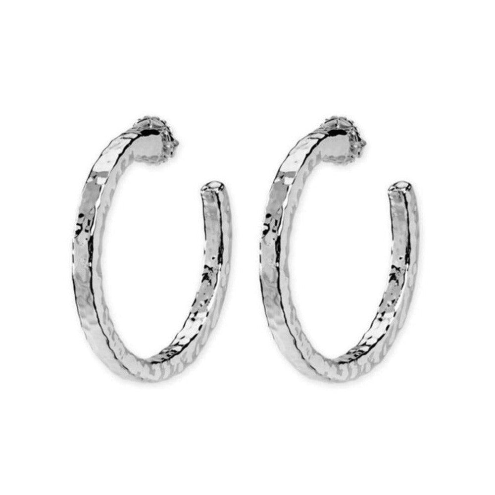 Hammered Hoops-Simon Sebbag-Swag Designer Jewelry