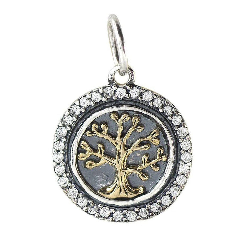 Hearts Content Pendant -Tree of life-Waxing Poetic-Swag Designer Jewelry