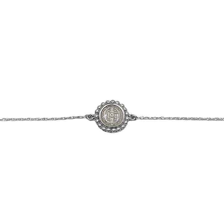 San Benito Chain Bracelet-Virgins Saints and Angels-Swag Designer Jewelry