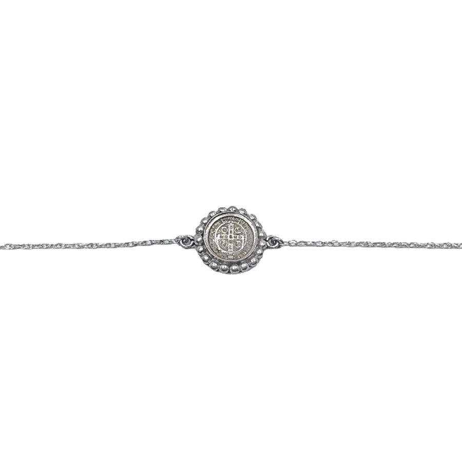 San Benito Chain Bracelet-Virgins Saints and Angels-Swag Designer Jewelry