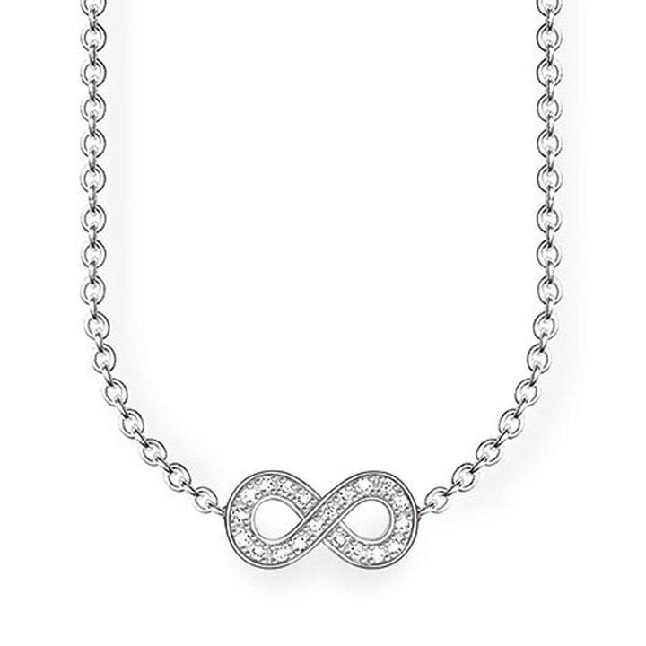 Infinity Diamond Necklace-Thomas Sabo-Swag Designer Jewelry