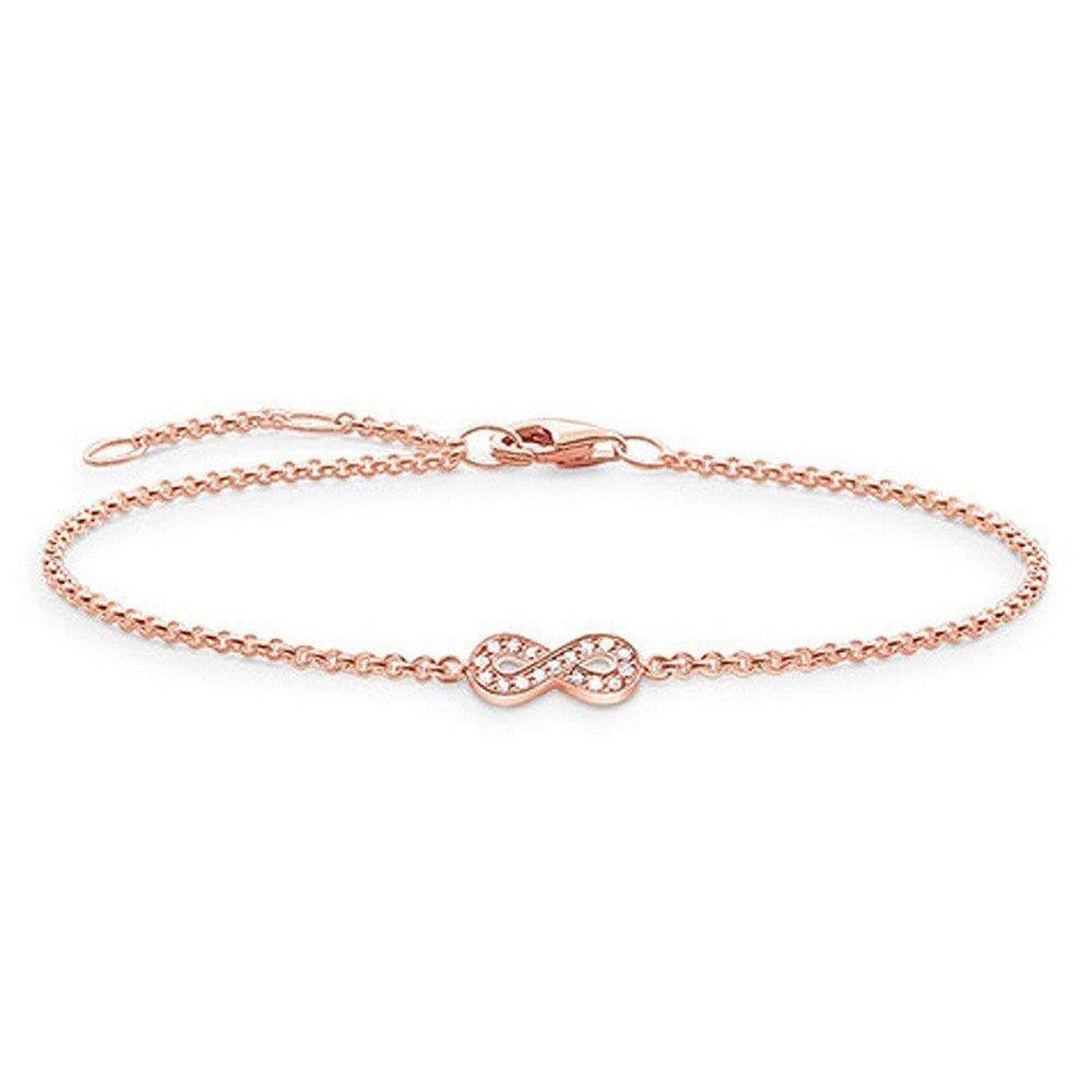 Infinity Symbol Diamond Bracelet-Thomas Sabo-Swag Designer Jewelry