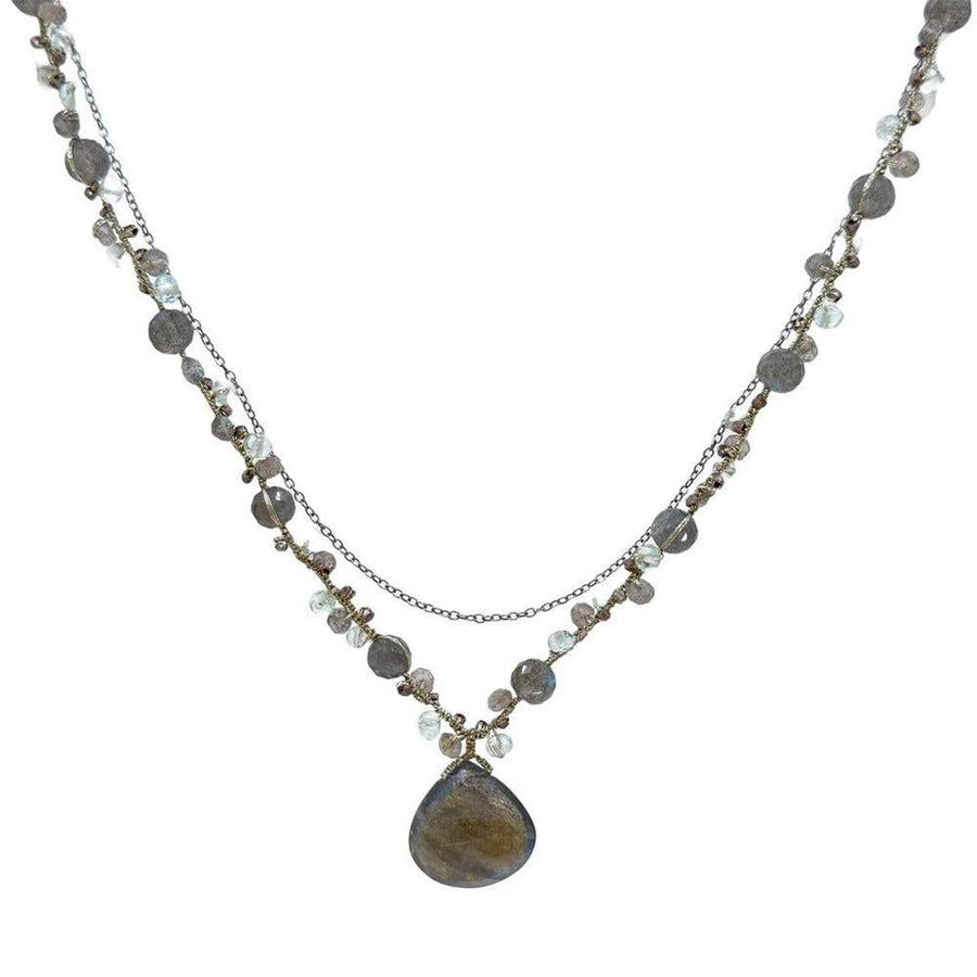 Labradorite Necklace-Danielle Welmond-Swag Designer Jewelry